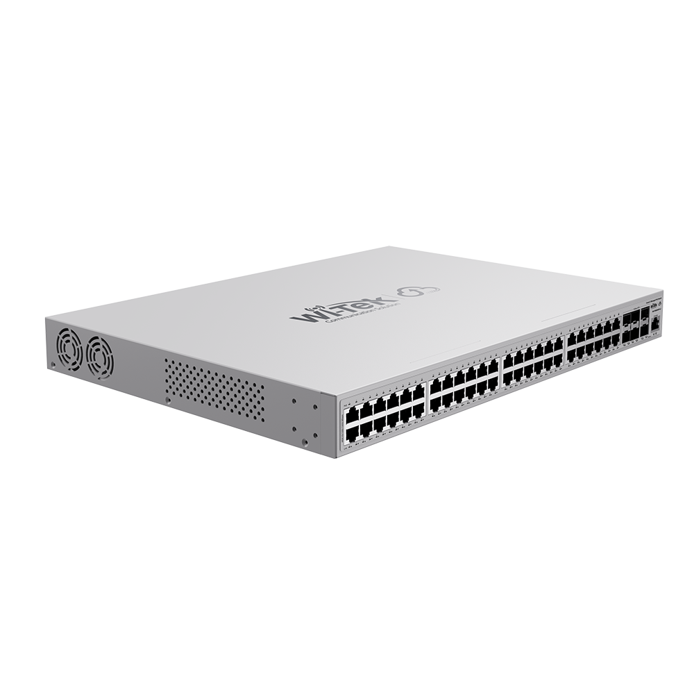 WI-PCMS554FP-L3 48x Gigabit 800W PoE port + 6x10G SFP Uplink L3 Poe Switch