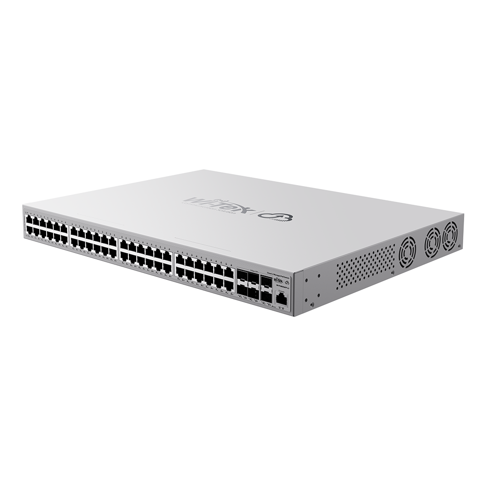 WI-PCMS554FP-L3 48x Gigabit 800W PoE port + 6x10G SFP Uplink L3 Poe Switch